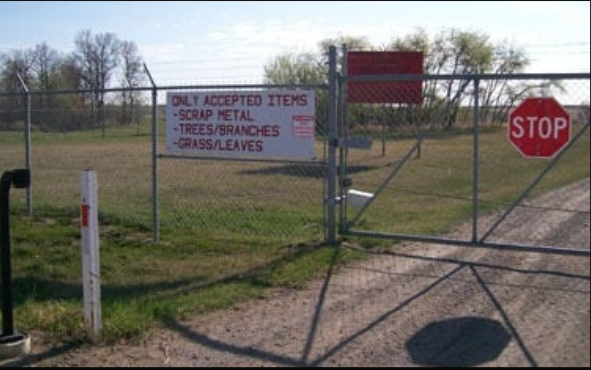 A gate. ACCESS CONTROL & PER VISIT BILLING.