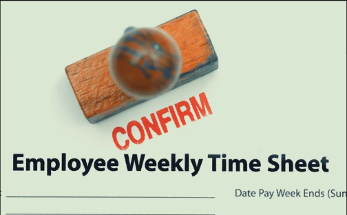 Time in Time Out system with an Employee Weekly time sheet