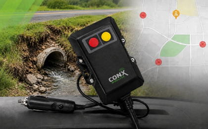 BUILD GIS DATABASE OF KEY ASSETS & HAZARDS. Have highway mower tractors alert drivers to culverts. 